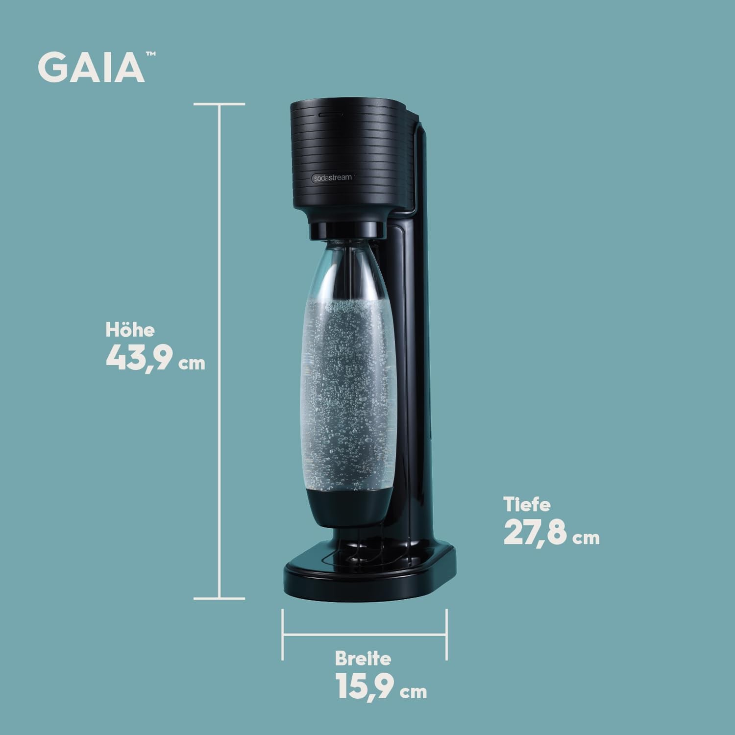 Sodastream Gaia Umsteiger ohne CO2-Zylinder 8719128111384